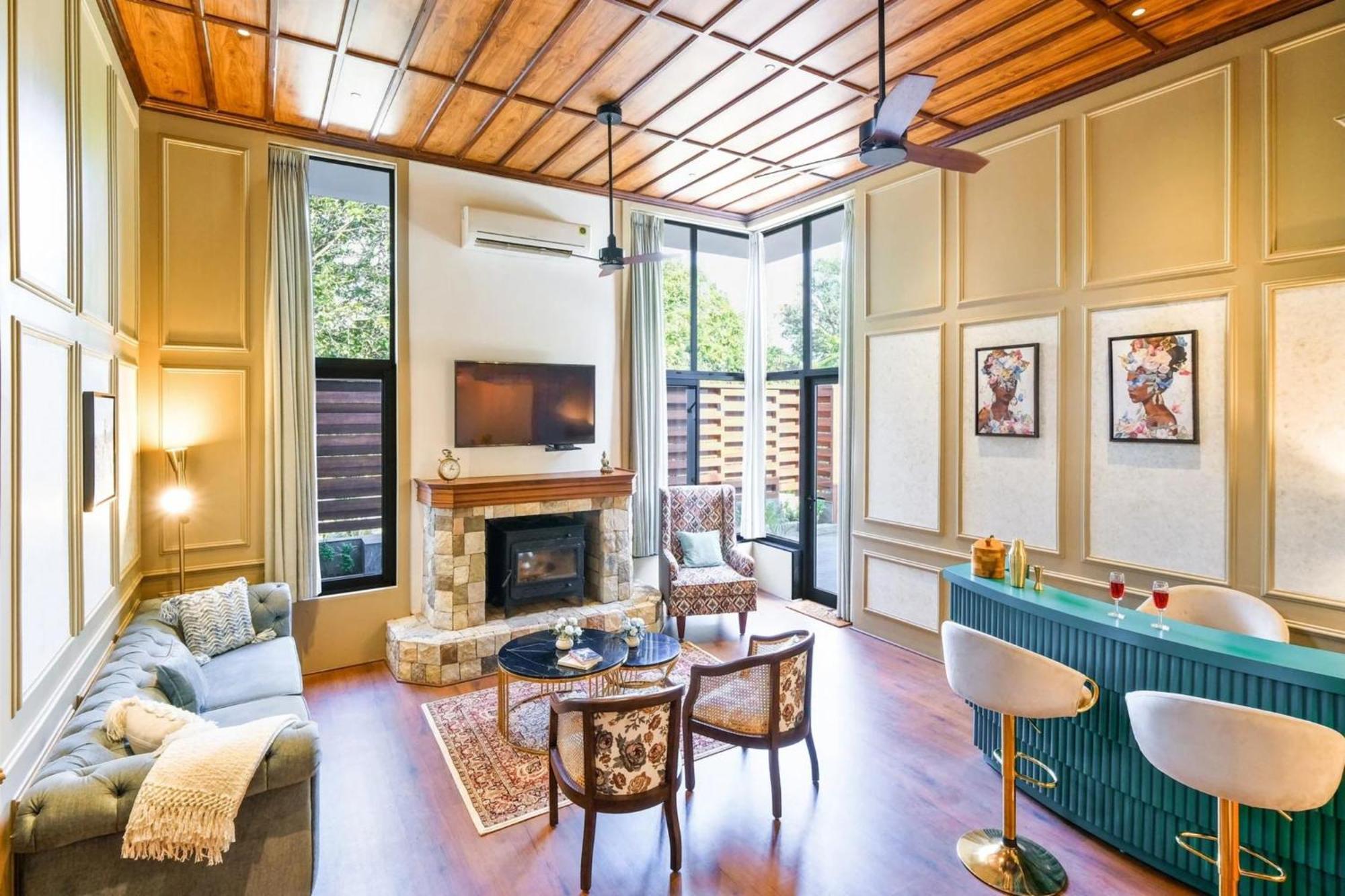 Villa Sierra Sky - Exquisite Elegant 4 Bedroom Villa 德拉敦 外观 照片
